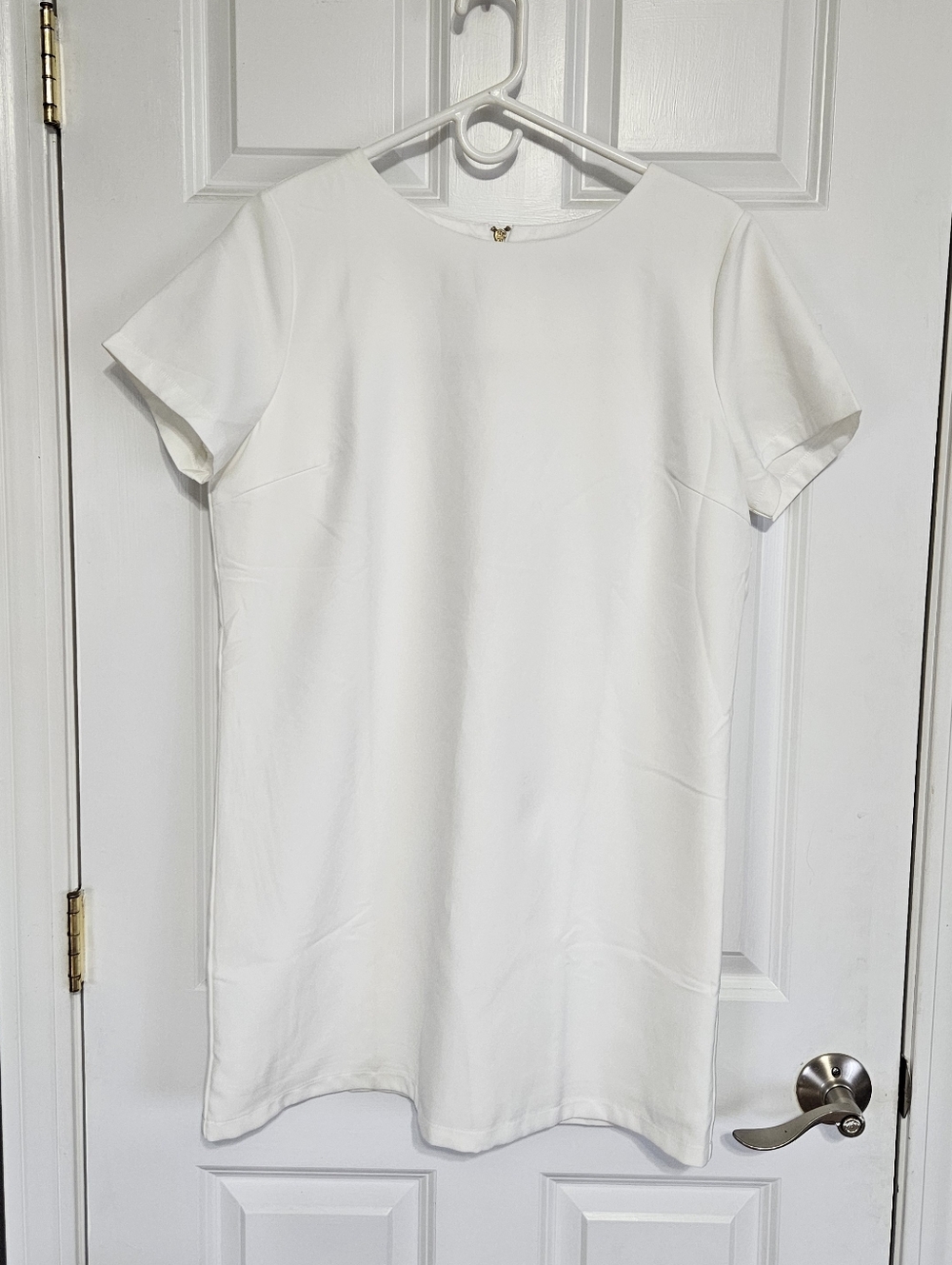 Lulu's White Short Sleeve Dress